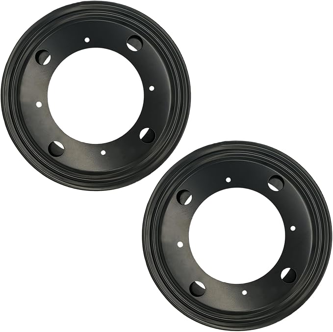 2 PCS 8" Lazy Susan Bearing,Heavy Duty Turntable Swivel for Rotating | Thickened steel resists rust & wear,5/16" thickness for stable rotation,360° swivel,ideal for tables,shelves & cabinets by High-PQ
