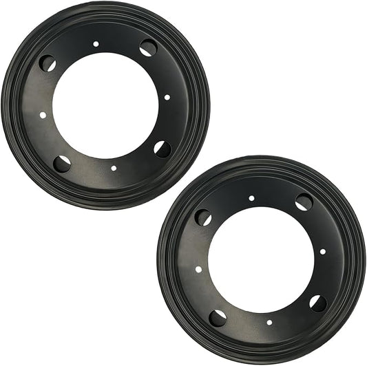 2 PCS 8" Lazy Susan Bearing,Heavy Duty Turntable Swivel for Rotating | Thickened steel resists rust & wear,5/16" thickness for stable rotation,360° swivel,ideal for tables,shelves & cabinets by High-PQ