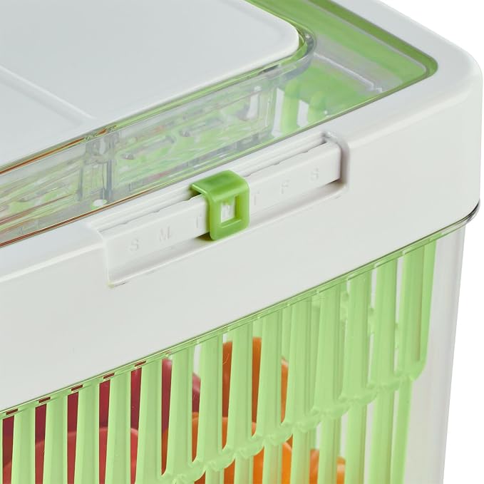lakeland StayFresh Produce Keeper 2L Preserves Fruit and Veg Drains and Catches Excess Water Keeps Fresher for Longer - Image 4
