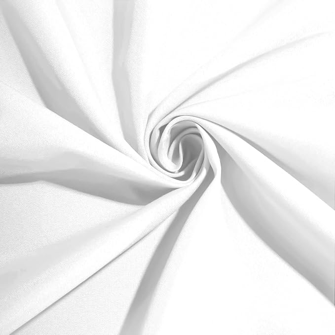 Efavormart Premium Cloth Napkins Set of 50, 20x20 Inch White Seamless Dinner Napkins, Washable Linen Table Napkin Cloth with Hemmed Edges for Weddings, Party and Banquet - Image 3