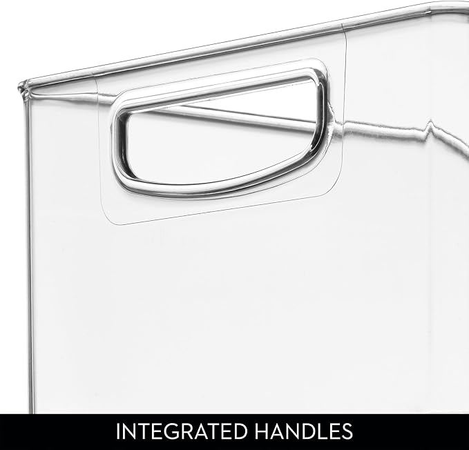 iDesign Stackable Storage Bin - Clear | Organizer Bin for Kitchen and Pantry, Made in USA - Image 5
