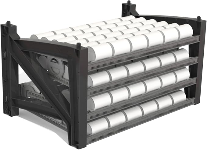 Cansolidator Max Small - 1-Pack Can Organizer for Pantry, Stackable Soda Can Storage for Kitchen, Holds 156 Cans of Food or Soda - Image 2
