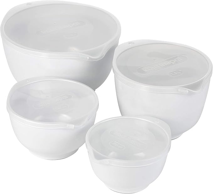 Rosti Precision Craft Mixing Bowl Set 4 Pcs Elevate Your Culinary Experience Stylish Nesting Bowls for Effortless Cooking and Baking - Image 2