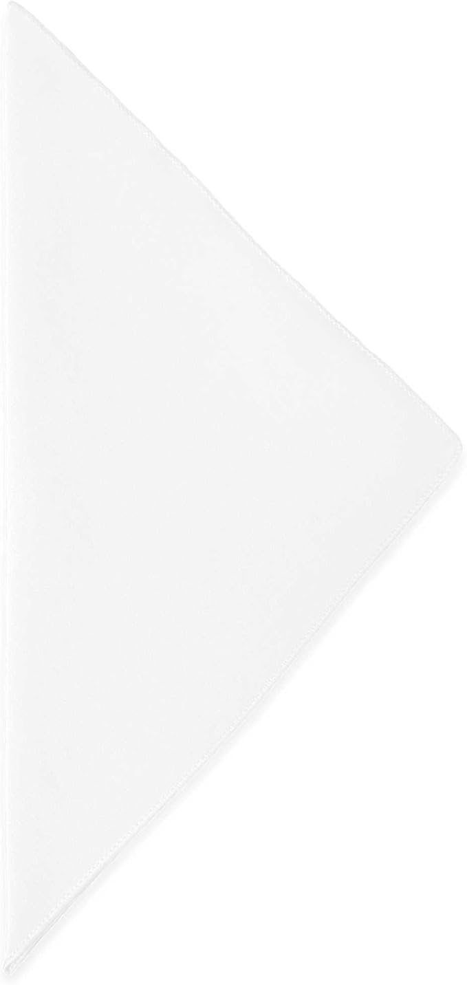 17x17-Inch Cotton-Feel Cloth Napkins, White, Set of 12 | Bulk Case of 1 Dozen, Square, 100% Spun Polyester Fabric, MJS-Spun Construction, Cotton-Like Hand, Machine Washable, Seamless - Image 2
