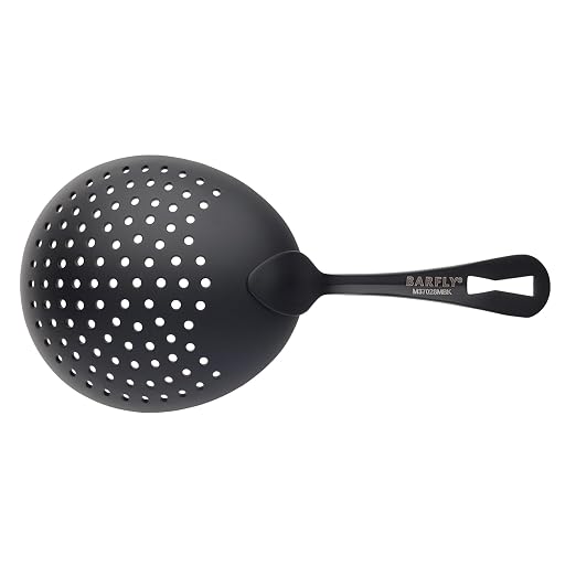 Barfly Julep Strainer, Matte Black - Image 2
