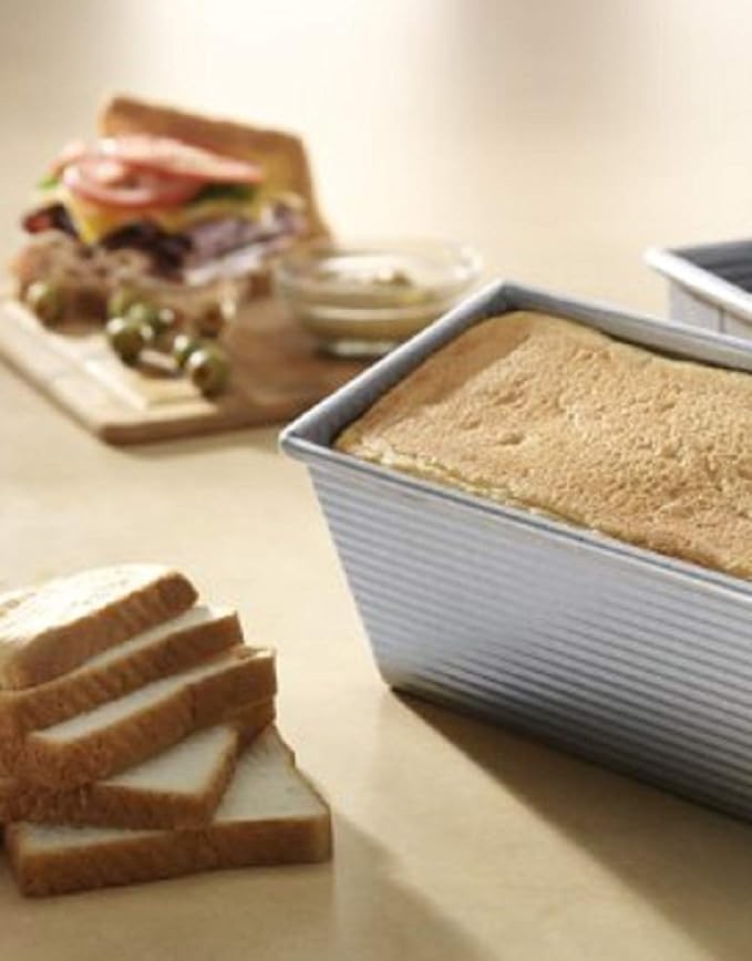 USA Pan Bakeware Pullman Loaf Pan, Small - Image 4