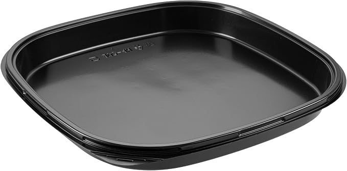 Restaurantware Plastic Sushi Trays 100 Pack of 13.5 x 13.5 x 1.77 Inch With Clear Lids Leak-Resistant Sushi Take Out Boxes Stackable Containers For Grab-And-Go - Image 15
