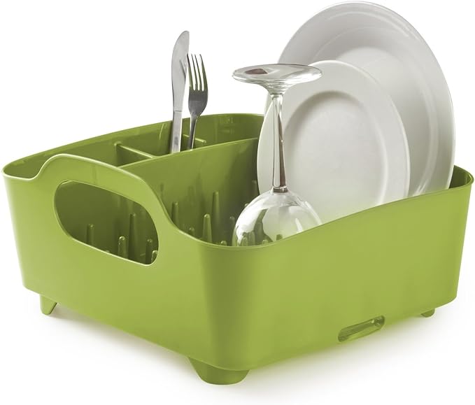 tub dish rack avocado by Umbra