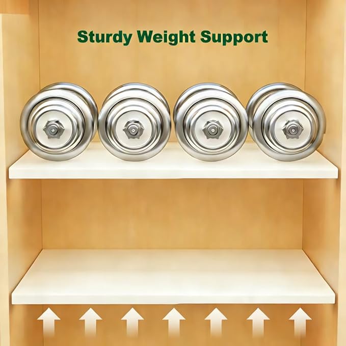 Expandable Closet Shelf Organizer, Adjustable Shelves, Small 1 Pack | Expandable Fit, Adjustable Levels, DIY Divider Use, Closet/Pantry Storage, Small Size, Space-Saving - Image 6