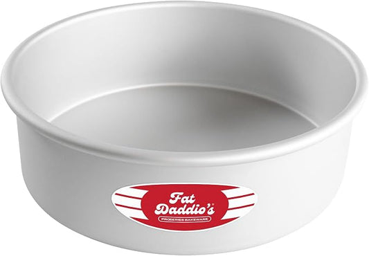 Fat Daddio's PRD-103 Anodized Aluminum Round Cake Pan, 10 x 3 inch by FatDaddios
