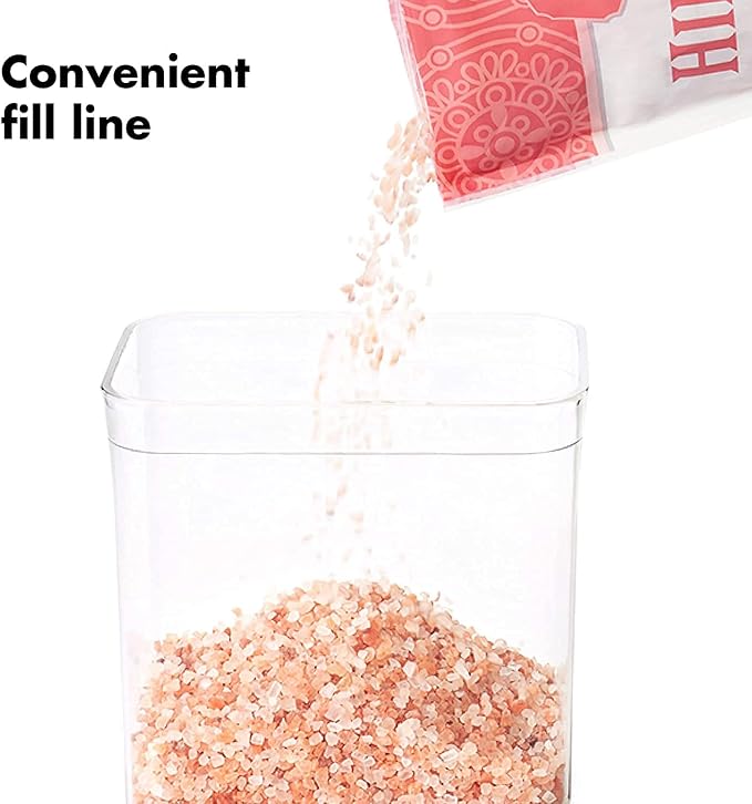 OXO Good Grips POP Container 2.8-Quart Square Airtight Food Storage for Sugar and More (Set of 4) - Image 8