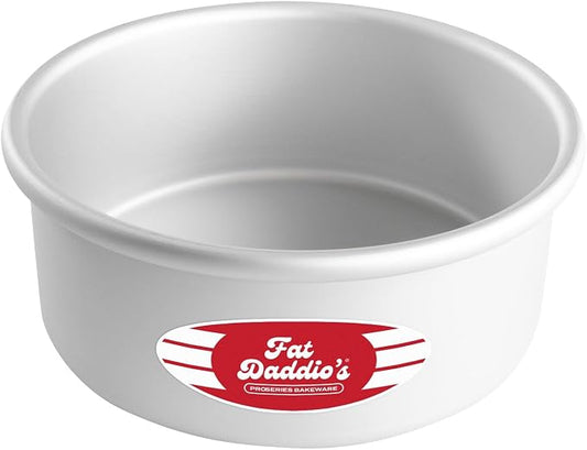 Fat Daddio's Anodized Aluminum Round Cake Pan, 7 x 3 Inch by FatDaddios