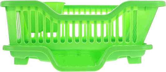Kichvoe 1set Dish Drying Rack Multi-Purpose Kitchen Storage Basket Compact Design for Efficient Draining Smooth Edges for Safety for Organized Countertops Housewarming by Kichvoe