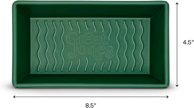 Great Jones Nonstick and Non Toxic Loaf Pan - 8.5 x 4.5 (Broccoli) | Green Heavy-Duty Aluminized Steel Bread Pan | Ridged Bottom for Easy Release, Oven-Safe 450°F, Dishwasher-Friendly - Image 2
