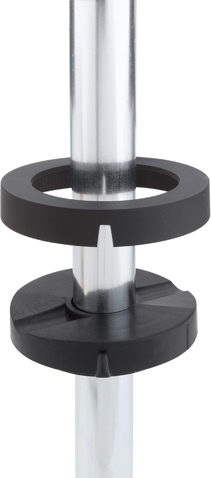 Rev-A-Shelf 2 Tier Full-Circle Lazy Susan for Corner Base Cabinets Plastic 28" Double Shelf Swivel Kitchen Spice/Can Organizer, White, 3072-28-11-52 - Image 8
