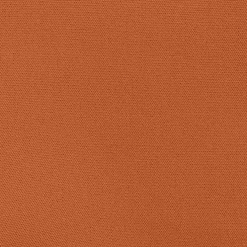 17x17-Inch Cotton-Feel Cloth Napkins, Orange, Set of 12 - Image 3