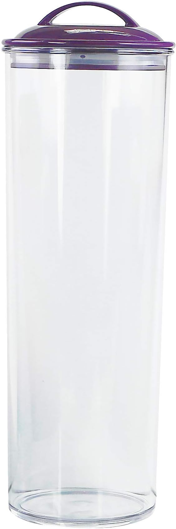 Calypso Basics by Reston Lloyd Acrylic Storage Canisters, Spaghetti, Plum by RestonLloyd