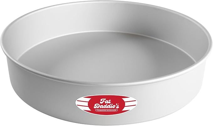 Fat Daddio's Round Cake Pan, 15 x 3 Inch, Silver by FatDaddios