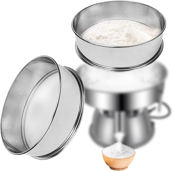 Sidasu Vibrating Sifter-Stainless Steel 40 Mesh for Powder Sifter Machine | Replacement Sieve for Baking Kitchens,Grain Milling,Herbal Powder,Food Preparation - Image 3