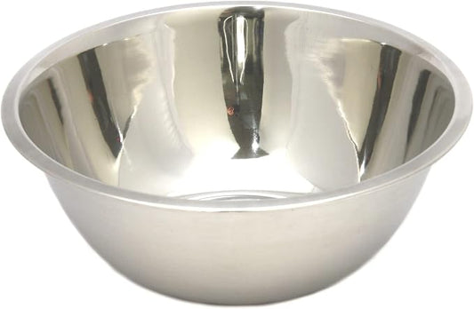 Chef Craft Brushed Mixing Bowl, 5-Quart, Stainless Steel by ChefCraft