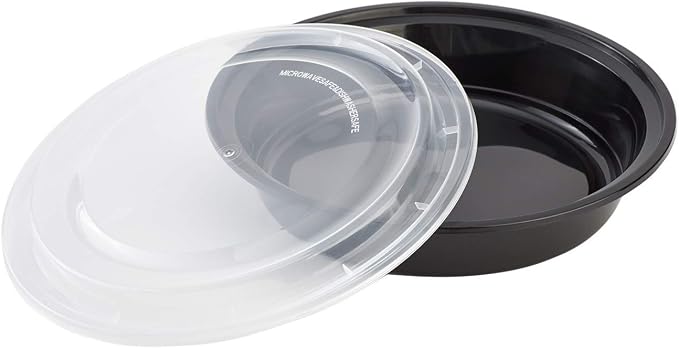 Karat Meal Prep Containers [48 oz - 150 ct] Reusable & Disposable Take Out Bowls with Lids - Microwave & Dishwasher Safe Bento Boxes - Image 4