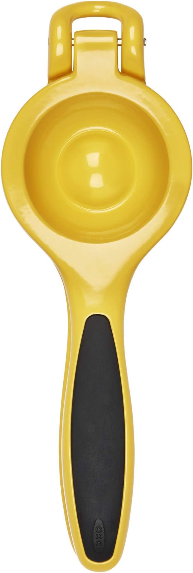 OXO Good Grips Citrus Squeezer,Yellow/Black and OXO SteeL Muddler with Non-Scratch Nylon Head and Soft Non-Slip Grip, Silver, 9-Inch - Image 2