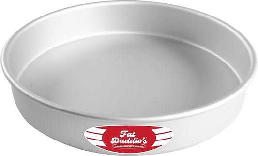 Fat Daddio's Round Cake Pan, 11 x 2 Inch, Silver by FatDaddios