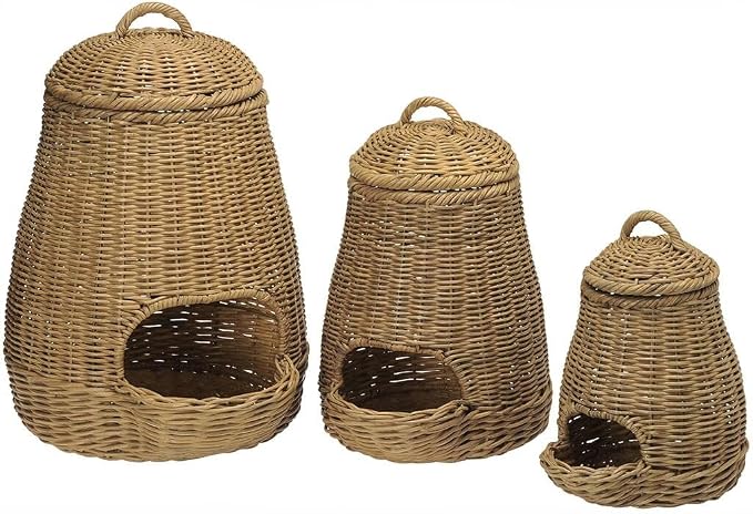 KOUBOO Wicker Onion Potato Storage Basket – Perfect for Kitchen Counter & Vegetable Keeper Organizer Baskets | Boho Decor Kitchen Essentials, Medium, Brown - Image 5