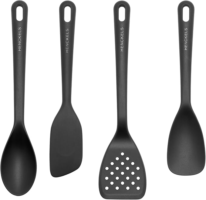 HENCKELS Silicone Onyx 4-pc Chef's Cooking Utensil Set by Unknown