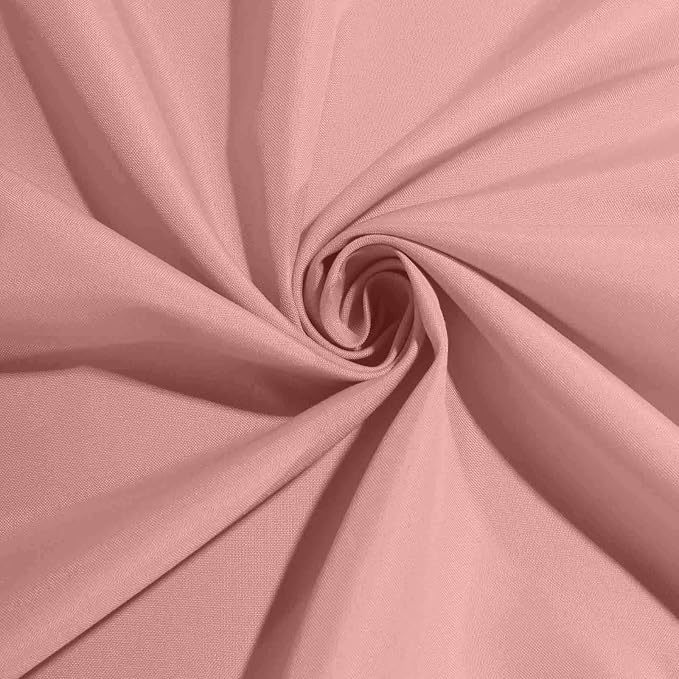 Efavormart Premium Cloth Napkins Set of 100, 20x20 Inch Dusty Rose Seamless Dinner Napkins, Washable Linen Table Napkin Cloth with Hemmed Edges for Weddings, Party and Banquet - Image 3
