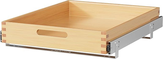 Pull Out Drawers for Cabinets 18"W x 21"D, Farmeless&Farme Cabinet | Full Slide Out Wood Drawer Shelf, Heavy Duty Caddy Pull Out Cabinet Organizer, Base Cabinet Organization for Kitchen, Pantry by STORKING