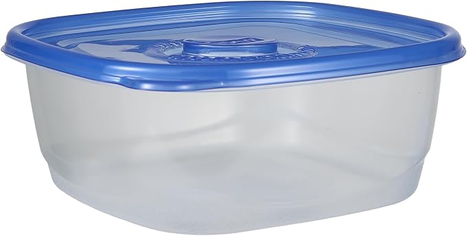 Glad GladWare XL Square Food Storage Containers, 104 Oz, 3 Count | BPA-free, dishwasher-safe containers for leftovers, meal prep, and freezer storage; family-size capacity - Image 6