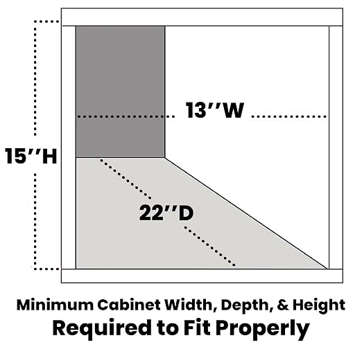 HOLDN’ STORAGE Pull-Out Trash Can for Under-Cabinet, 12 Gal / 48 qt | Heavy-Duty Chrome, Smooth Slide with Trash Bag Storage, Fits 13" Cabinet Opening (Bin Not Included) - Image 9