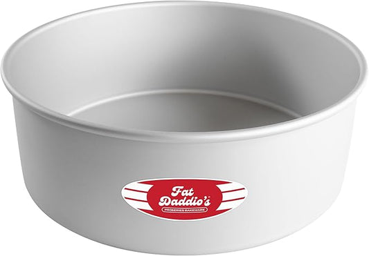Fat Daddio's Round Cake Pan, 11 x 4 Inch, Silver by FatDaddios