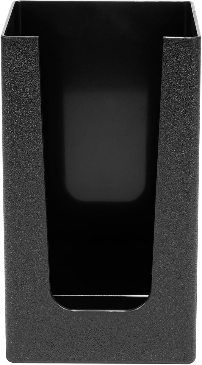 Restaurantware Restpresso Coffee Bar Organizer, 1 Count Durable 1 Compartments, Compact Size, Black Plastic Tabletop Coffee Supplies Organizer For Homes, Office Spaces, Breakrooms, and Lounges - Image 13