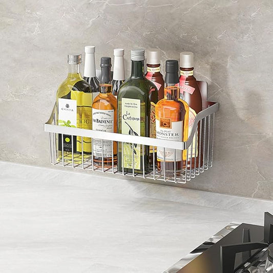 Stainless Steel Hanging Wire Basket Organizer - L 13.78Inch for Cabinet Pantry, Kitchen, Bathroom Storage by kaileyouxiangongsi