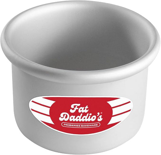 Fat Daddio's Anodized Aluminum Round Cake Pan, 4 x 3 Inch by FatDaddios