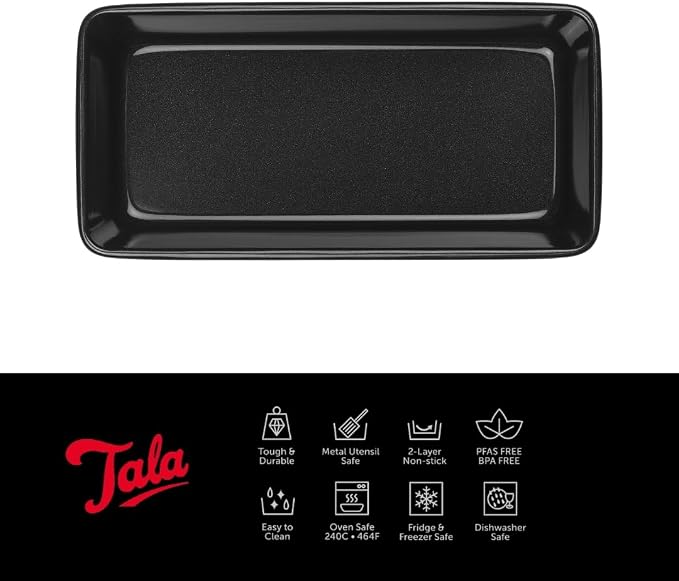 Tala Performance, 3lb Loaf Pan, Professional Gauge Carbon Steel with Whitford Eclipse Non-Stick Coating, Cake Tin - Image 2