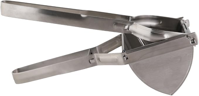axentia Stainless Steel Potato Ricer and Spaetzle Press with 85 mm Basket Width - Professional Potato Press, 30 cm - Image 2
