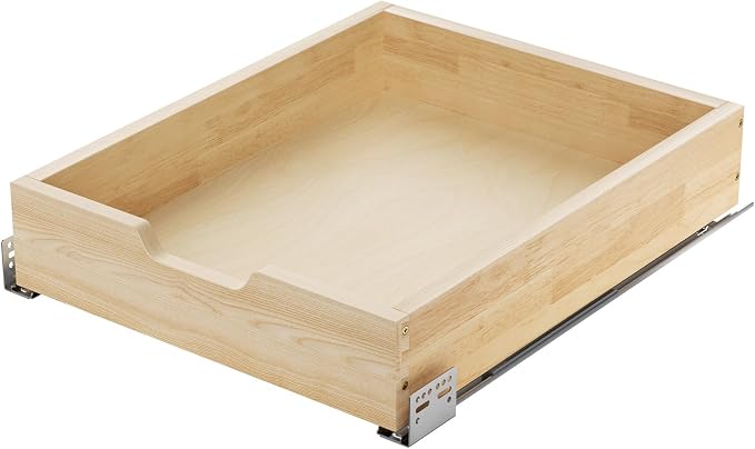 ROOMTEC Pull Out Drawers for Cabinets, 16½” W x 21” D Soft Close Slide Out Drawers for Kitchen Cabinets, Cabinet Pull Out Shelves Requires At Least 17.5” Cabinet Opening by ROOMTEC