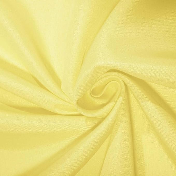 Efavormart Premium Cloth Napkins Set of 100, 17x17 Inch Yellow Seamless Dinner Napkins, Washable Linen Table Napkin Cloth with Hemmed Edges for Weddings, Party and Banquet - Image 6
