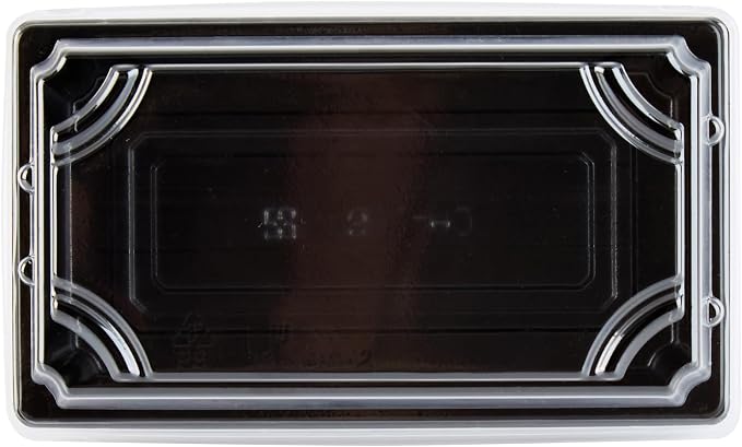 Restaurantware Plastic Sushi Trays 100 Pack of 5.3 x 3.15 x 1.57 Inch With Clear Lids Leak-Resistant Sushi Take Out Boxes Stackable Containers For Grab-And-Go - Image 17