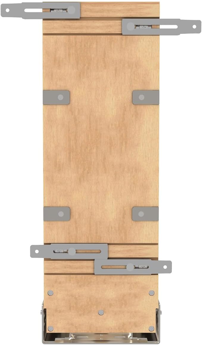 Rev-A-Shelf 5" Pullout Wooden Bakeware Organizer w/Blum Soft-Close for Full Height Base Kitchen Cabinets, Foil Wrap/Tray Divider, Min Opening Width of 5.5", 447-BCSC-5C - Image 7