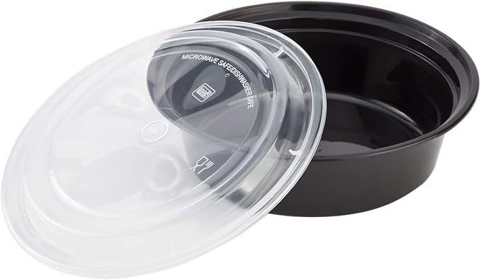 Karat Meal Prep Containers [32 oz - 150 ct] Reusable & Disposable Take Out Bowls with Lids - Microwave & Dishwasher Safe Bento Boxes - Image 4