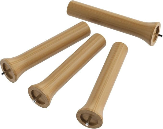 Dowell 4-Piece Wooden Pegs for Pegboard -Drawer Organizer – Adjustable to Fit of Various Sizes, Customizable Storage for Pots, Pans, and Plates-4007 PEG -4Pack(PEG4) by DowellKitchenBath