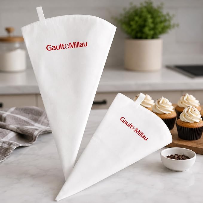 GAULT&MILLAU - Pro Piping Bags x2 - Create pastry decorations - Sturdy and reusable - Set of 2 - Image 6