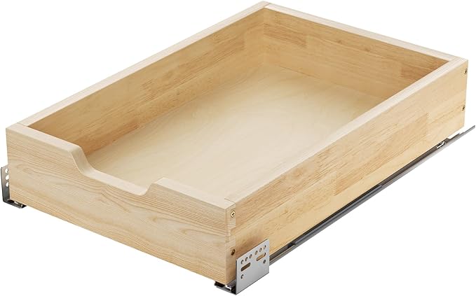 ROOMTEC Pull Out Drawers for Cabinets, 13½” W x 21” D Soft Close Slide Out Drawers for Kitchen Cabinets, Cabinet Pull Out Shelves Requires At Least 14.5” Cabinet Opening by ROOMTEC
