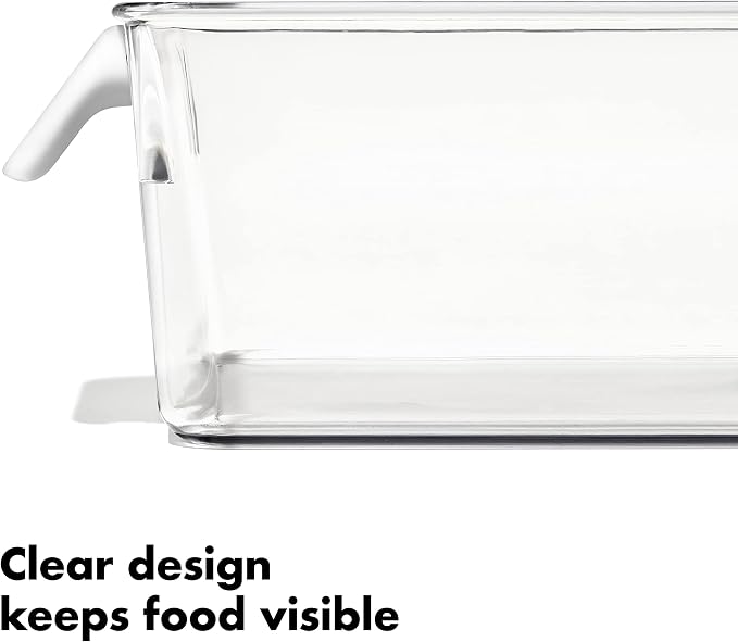 OXO Good Grips Fridge Organization Bin 5 in x 10 in - for Berry Bins, Yogurt Cups and More - Image 4