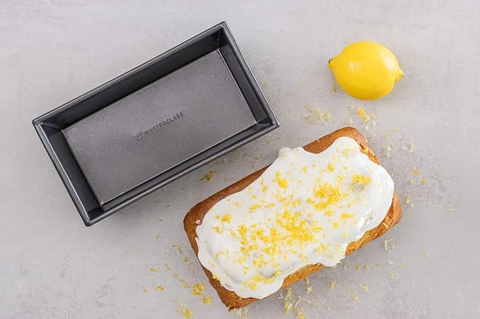 MasterClass KCMCHB20 2 lb Loaf Tin with PFOA Non Stick, Robust 1 mm Carbon Steel, 21 x 11 cm Bread Pan, Grey - Image 7