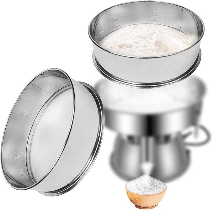 Sidasu Vibrating Sifter-Stainless Steel 30 Mesh for Powder Sifter Machine | Replacement Sieve for Baking Kitchens,Grain Milling,Herbal Powder,Food Preparation - Image 4